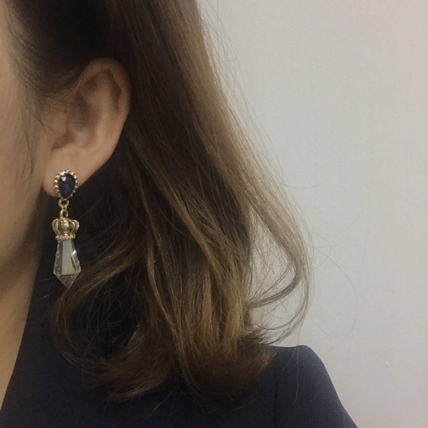 Romantic drop earrings handmade 20s Recommended Au