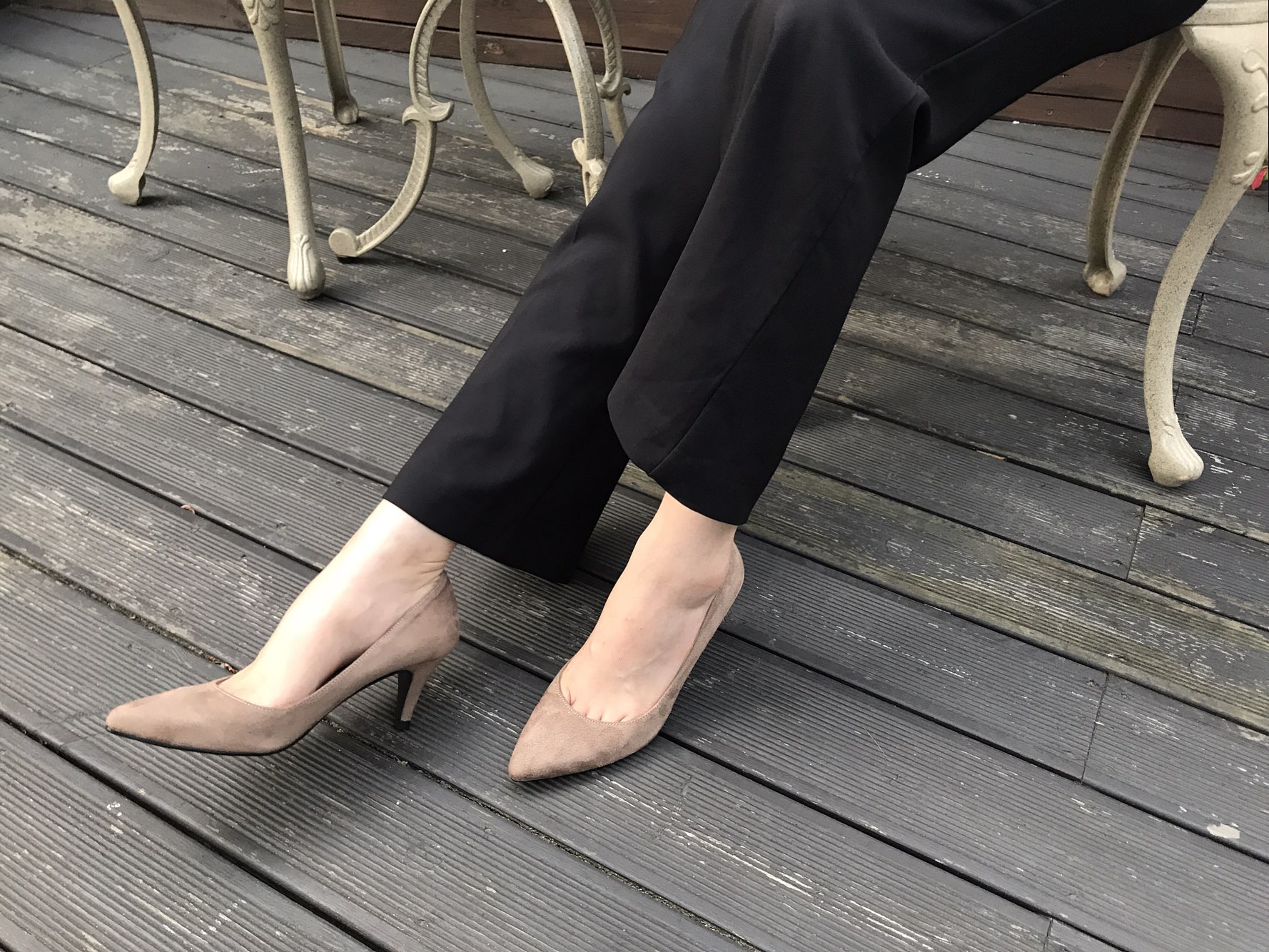 Suede Stiletto Heel Pumps Heel 3cm 5cm 7cm Domesti