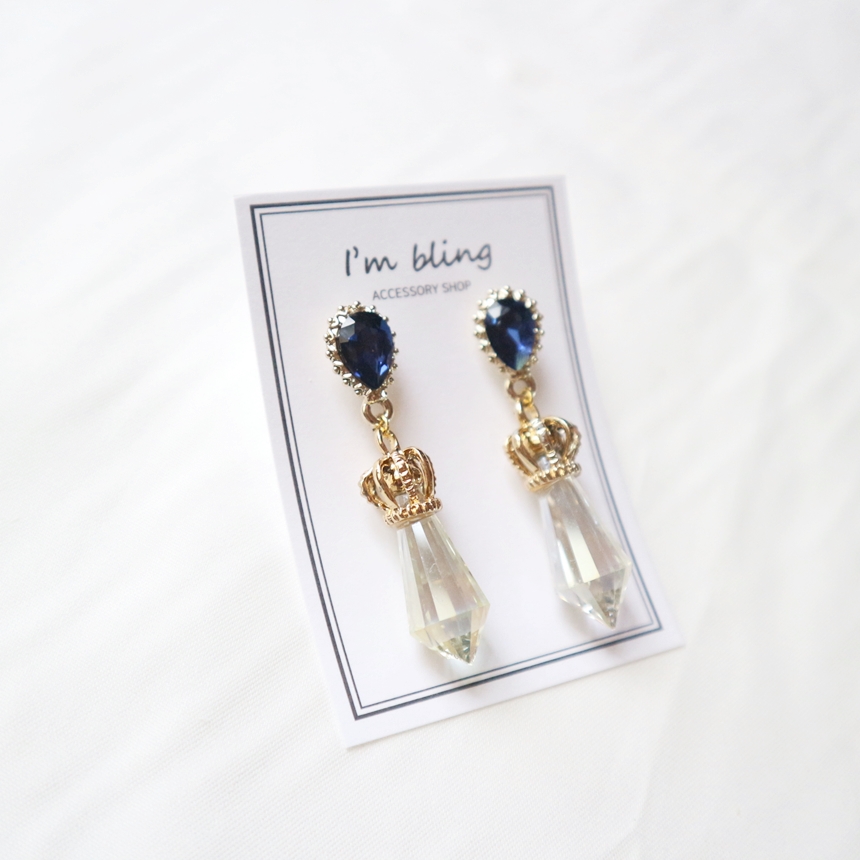 Romantic drop earrings handmade 20s Recommended Au