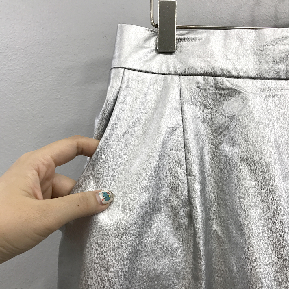 Long sleeve skirt with half-bending 30-piece women