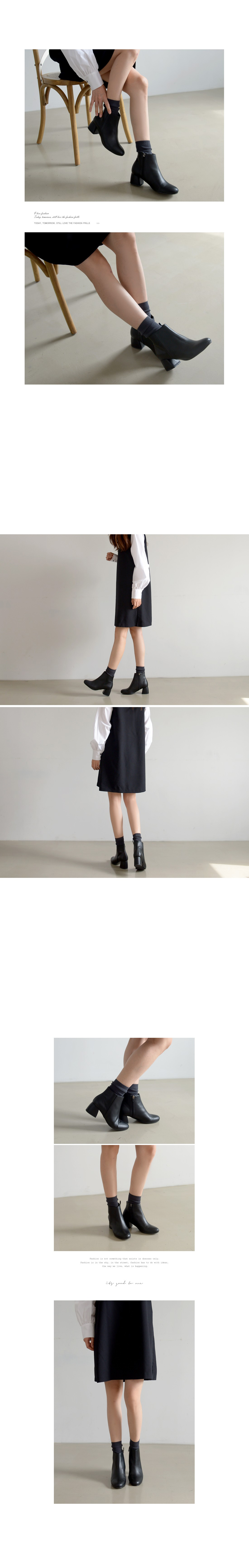 Suede Leather Angled Short Boots Unique Ankle Styl