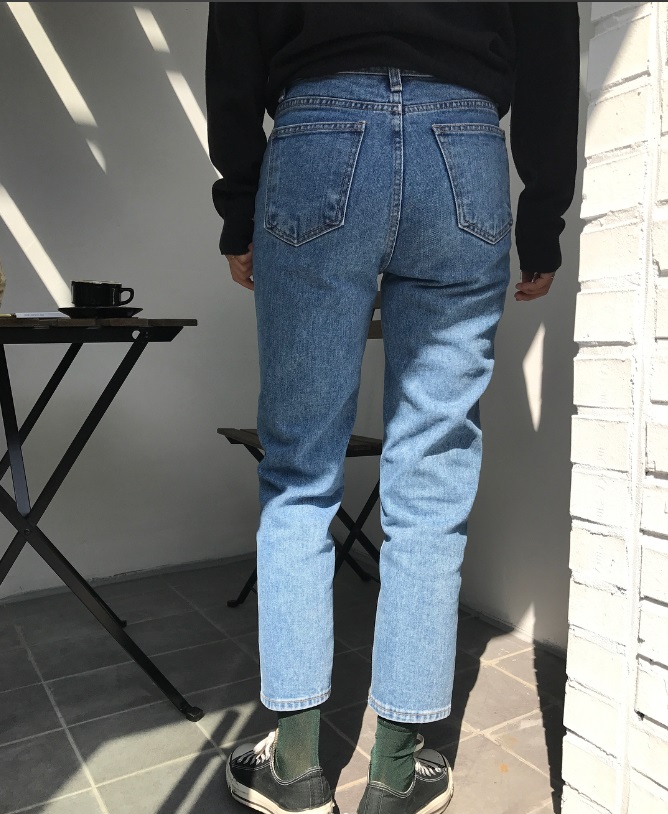 Korea Jeans Pants The Tobey Continuum Rib Jeans m 