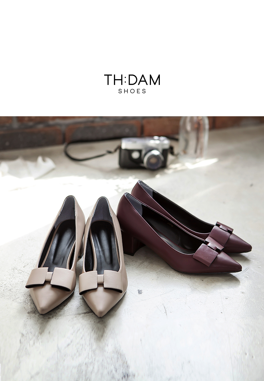 Leather ribbon stiletto 5cm 225mm ~ 250mm 3color C