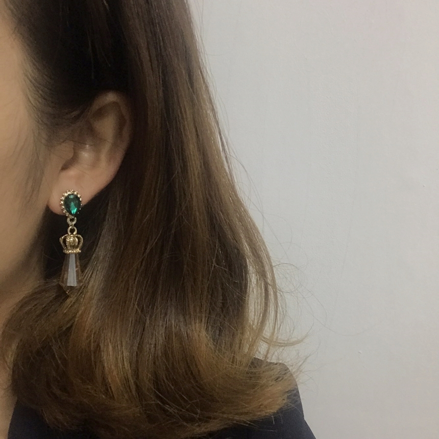 Romantic drop earrings handmade 20s Recommended Au