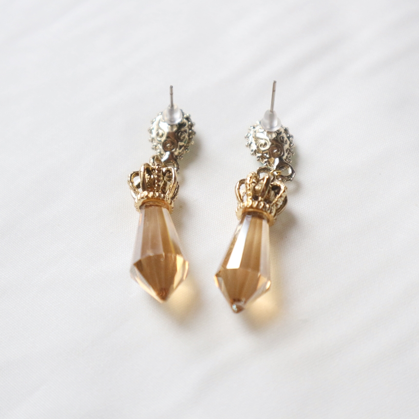 Romantic drop earrings handmade 20s Recommended Au