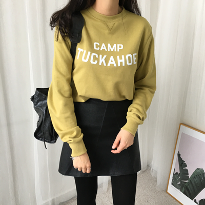 A line leather mini skirt 2color today more leathe