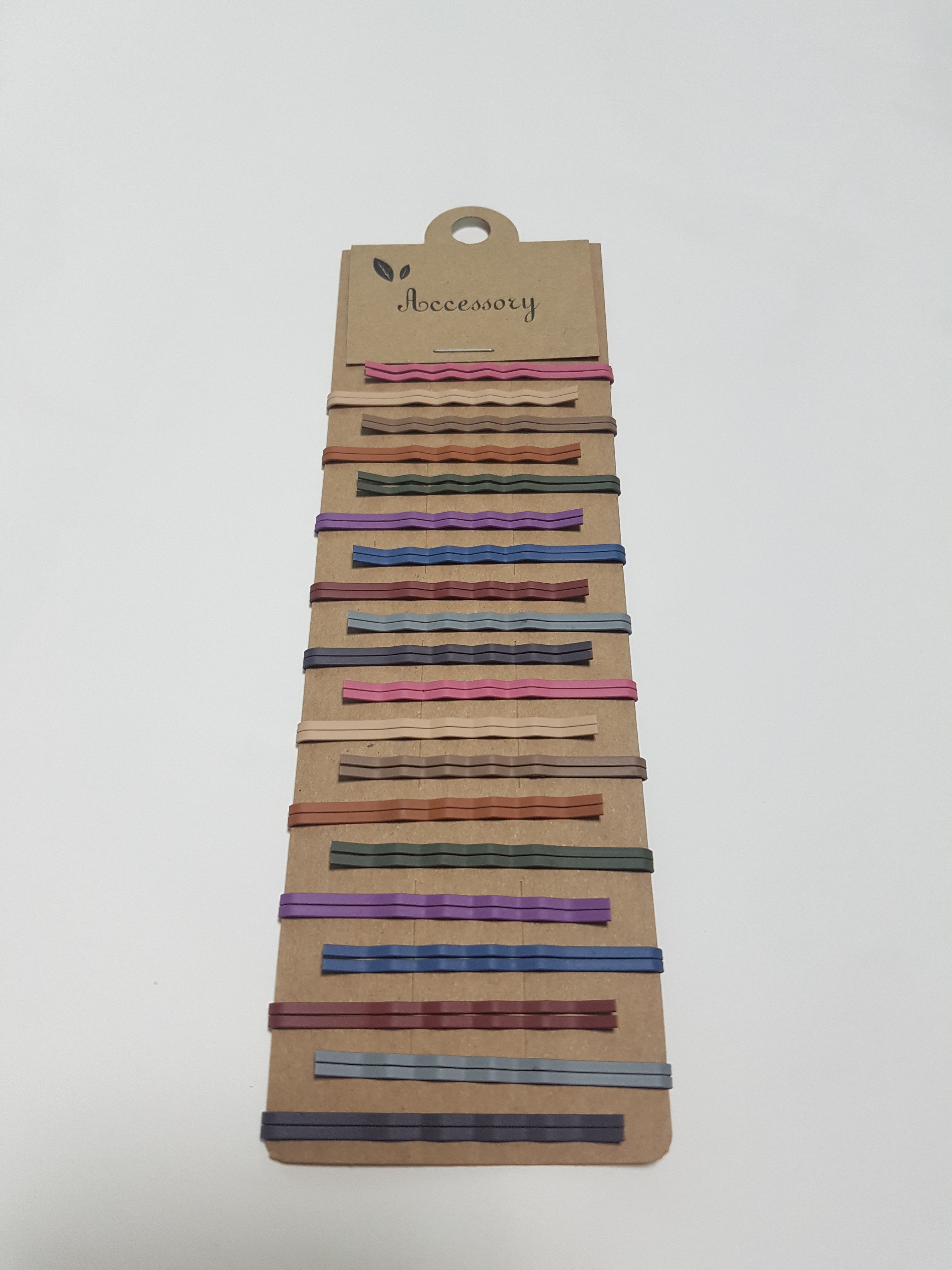 Hair Accessories Matte Wavy Color Silpin Mat Hairp