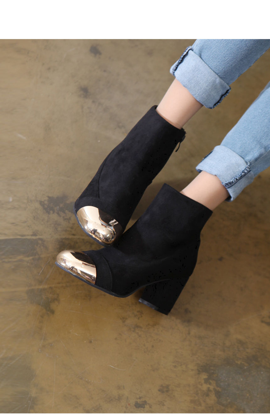 Suede Tongue Angle Boots 809 Seasonal Ittem Coordi