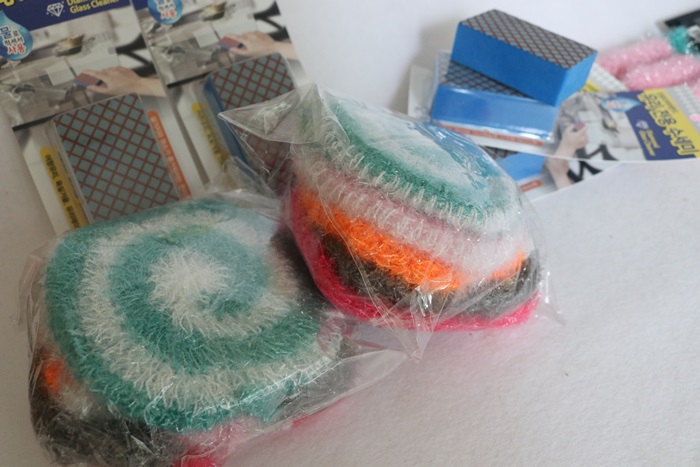 Scrubber Dish Washing Acrylic scrubber 5P Set Kitc