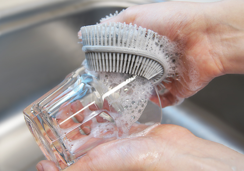 Scrubber Dish Washing No worries about the bubble 