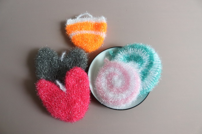 Scrubber Dish Washing Acrylic scrubber 5P Set Kitc