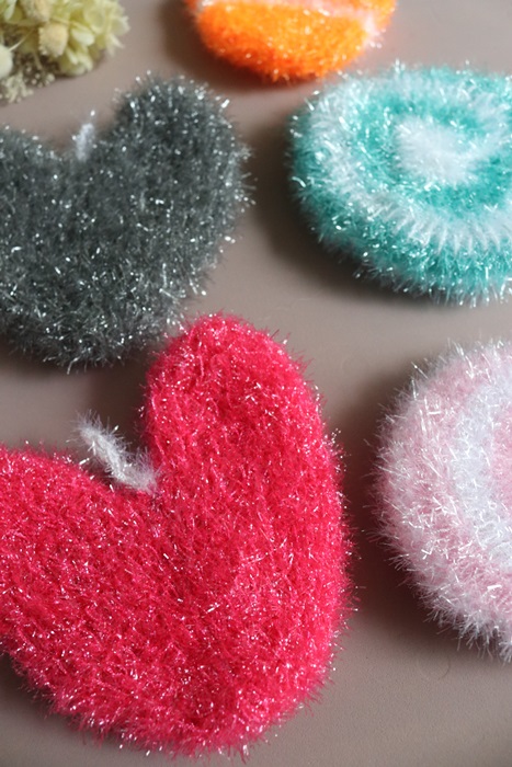 Scrubber Dish Washing Acrylic scrubber 5P Set Kitc