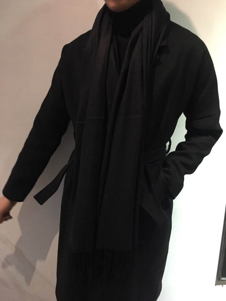 Winter cashmere muffler female man shawl gift girl