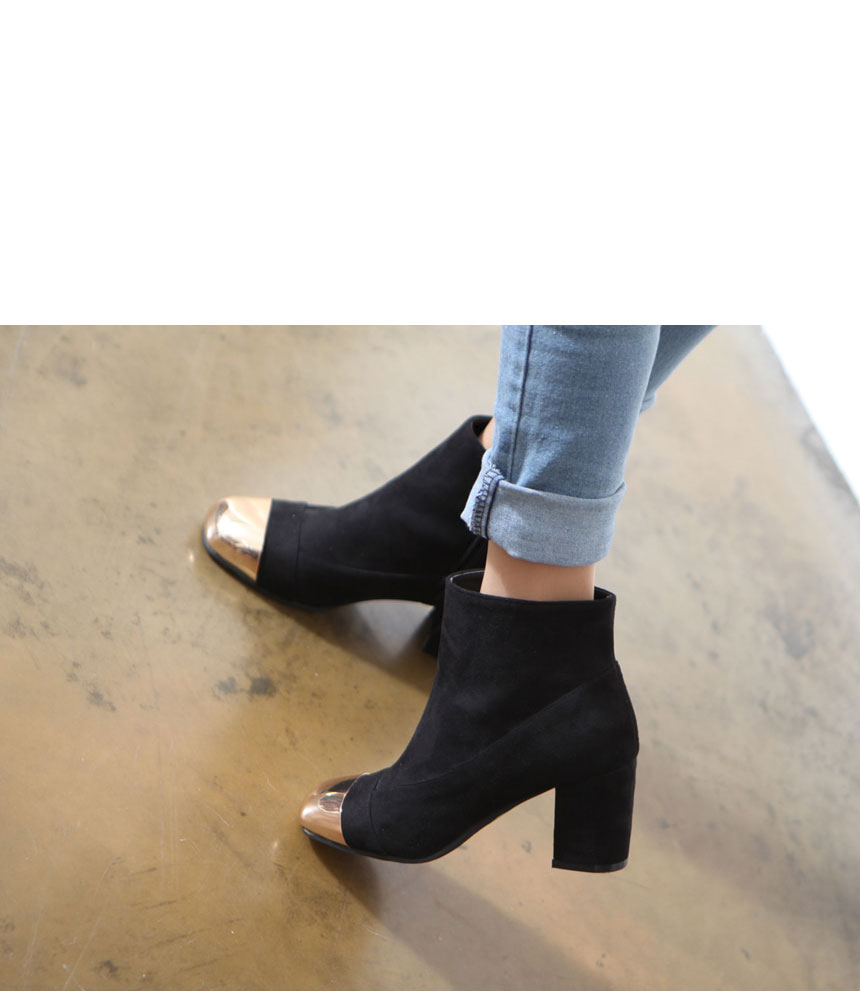 Suede Tongue Angle Boots 809 Seasonal Ittem Coordi