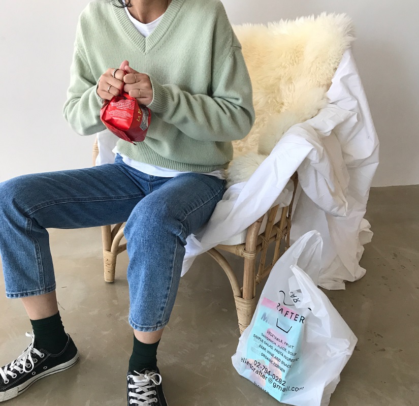 Korea Jeans Pants The Tobey Continuum Rib Jeans m 