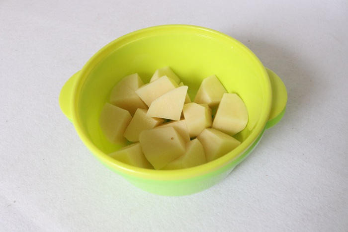 Vegetable Steamer for Microwave, Salad Bowl Mixer 