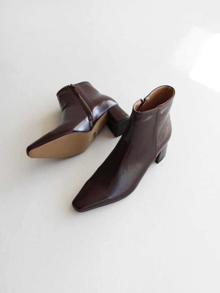 The Bible Bowl Basic Angle Boots 5cm L9016 High qu