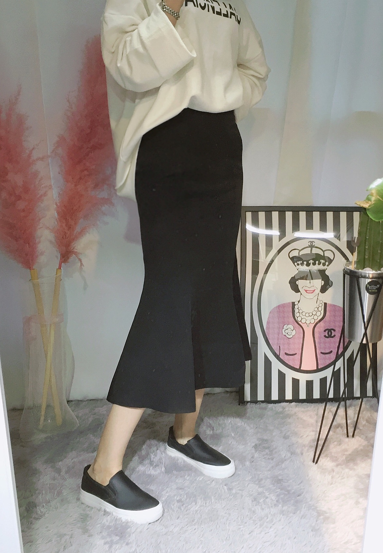 Select Long Mermaid Skirt Mermaid Flare Frilly Fla