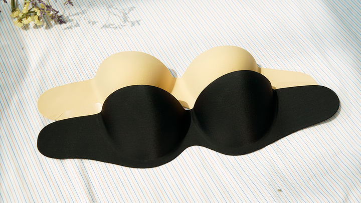 Strapless strap wingless wing bridal dress underwe