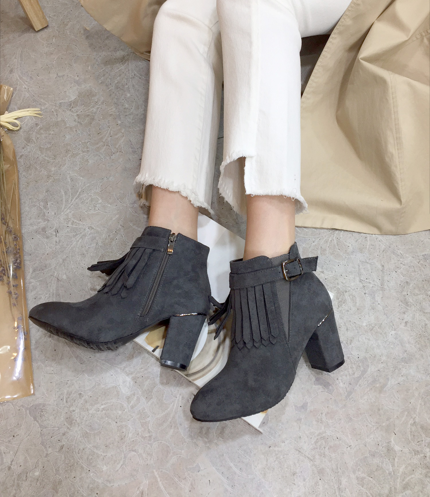 7cm Heat Suede Indian Teddy Zipper Decorative Pend