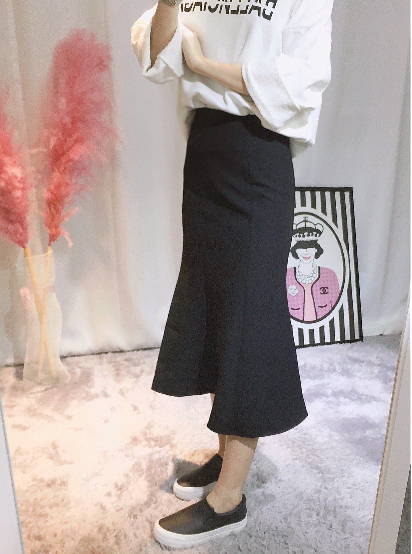 Select Long Mermaid Skirt Mermaid Flare Frilly Fla