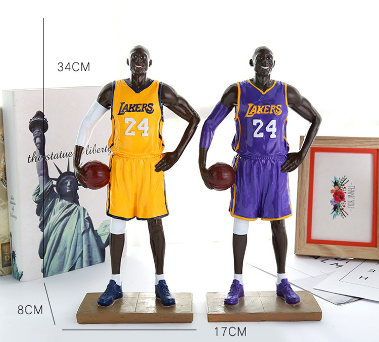 NBA Kobe Bryant figure 34cm nba basketball player 