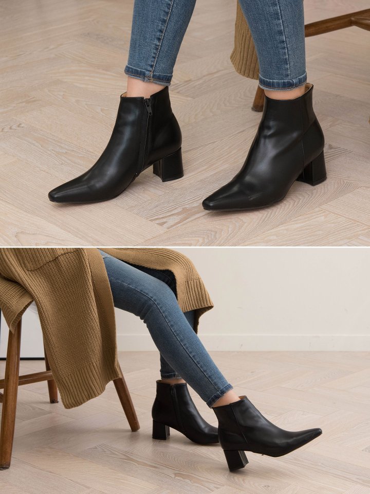 The Bible Bowl Basic Angle Boots 5cm L9016 High qu