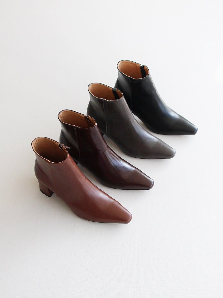 The Bible Bowl Basic Angle Boots 5cm L9016 High qu