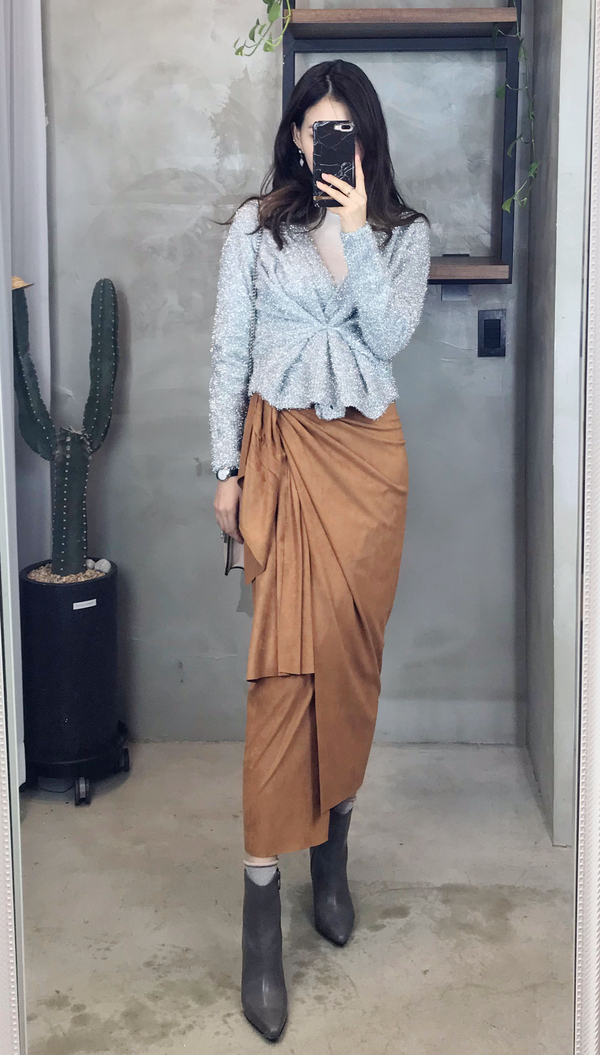 Free Shipping Autumn Semen Unisex H-line Skirt 3co