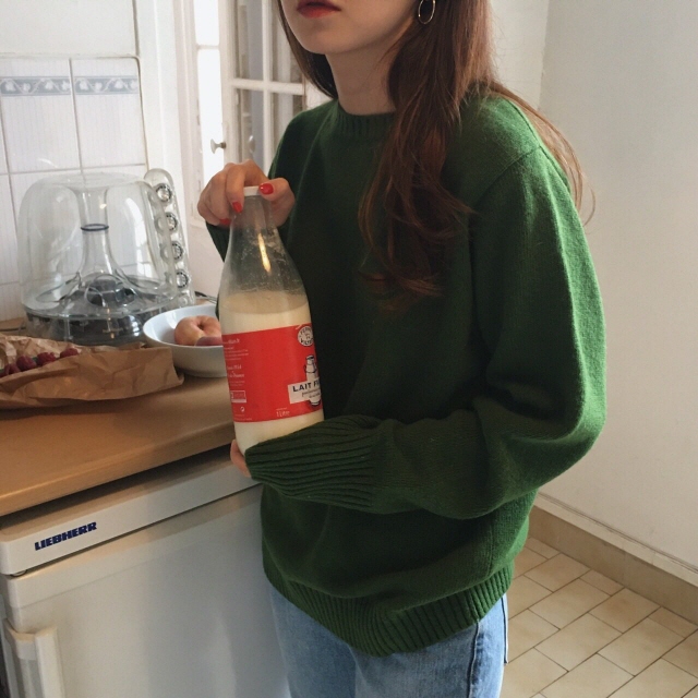 Korea Jeans Pants Low denim Retro normal and neat 