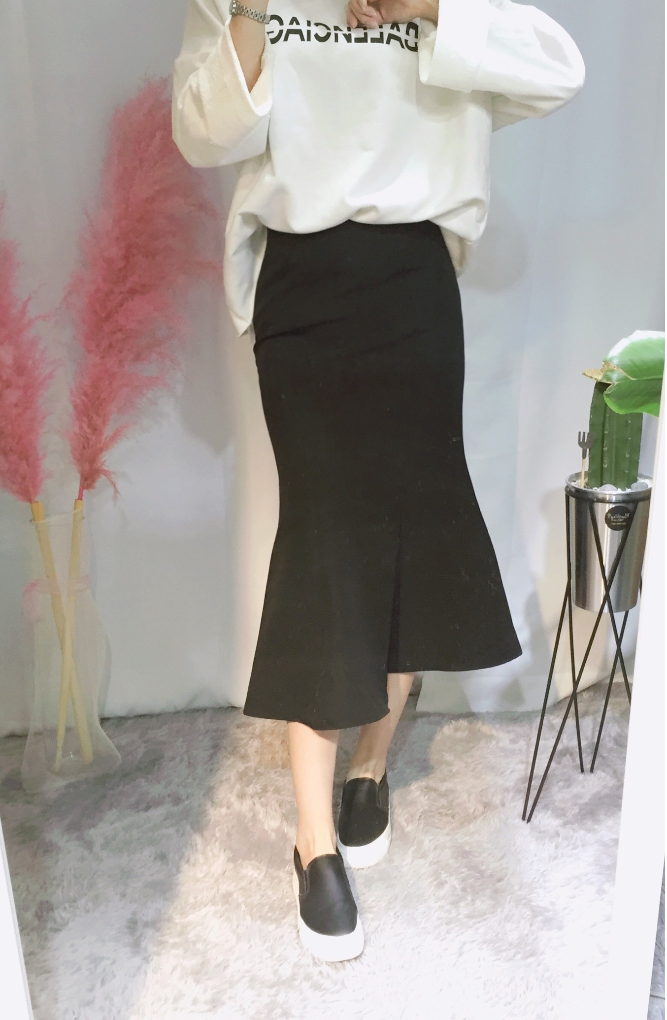 Select Long Mermaid Skirt Mermaid Flare Frilly Fla