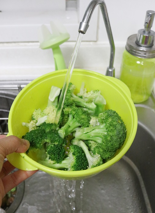 Vegetable Steamer for Microwave, Salad Bowl Mixer 