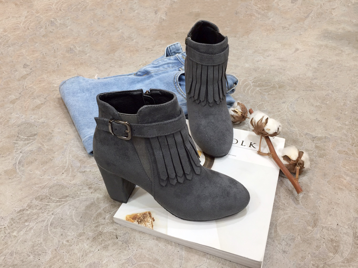 7cm Heat Suede Indian Teddy Zipper Decorative Pend