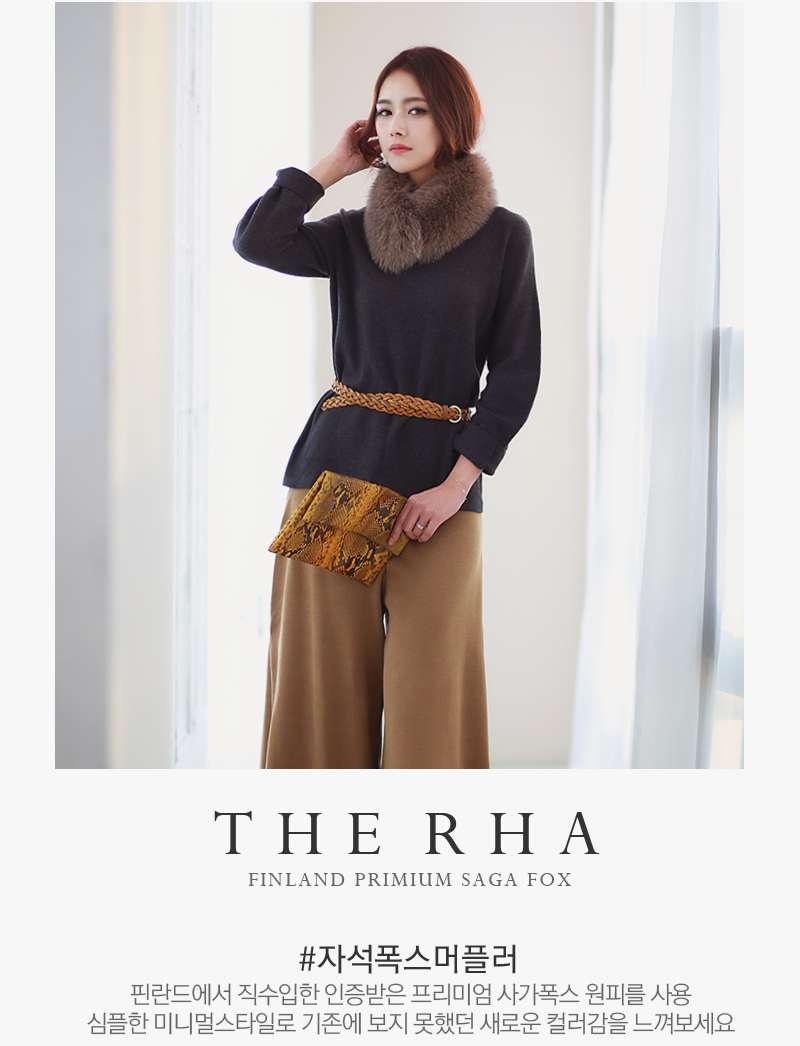 Fooling Mink Muffler Native Female Fur Anniversary