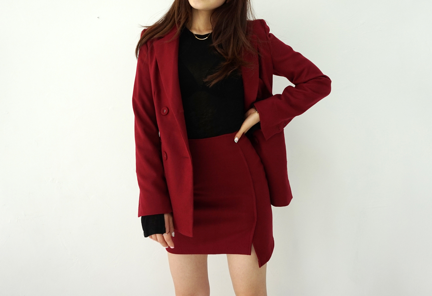 Winter size skirt Autumn hem Feminine Sexy Mini Un