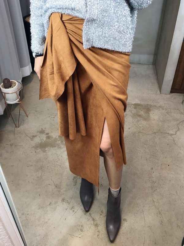 Free Shipping Autumn Semen Unisex H-line Skirt 3co