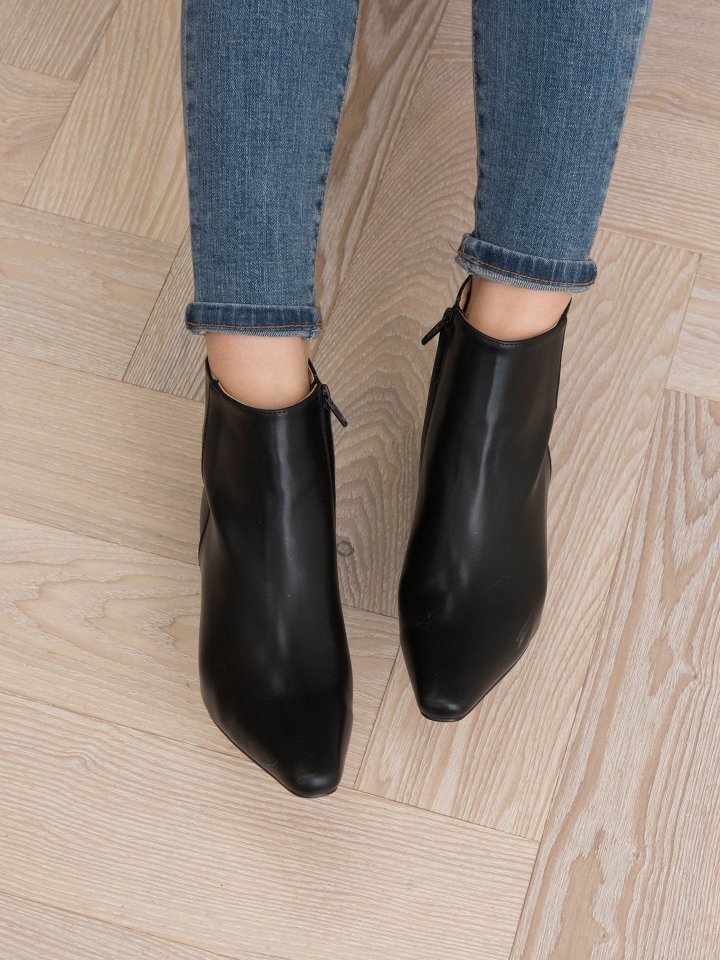 The Bible Bowl Basic Angle Boots 5cm L9016 High qu