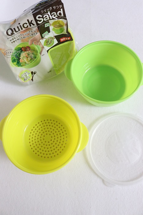 Vegetable Steamer for Microwave, Salad Bowl Mixer 