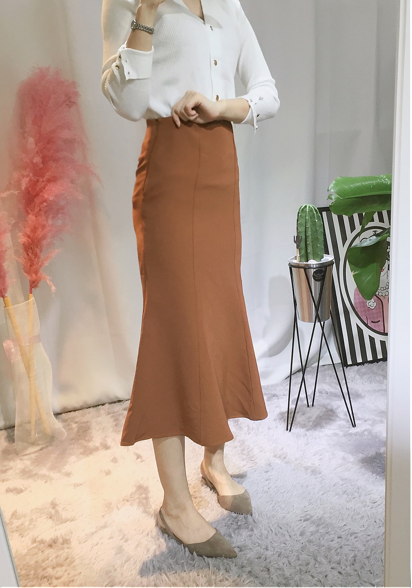 Select Long Mermaid Skirt Mermaid Flare Frilly Fla