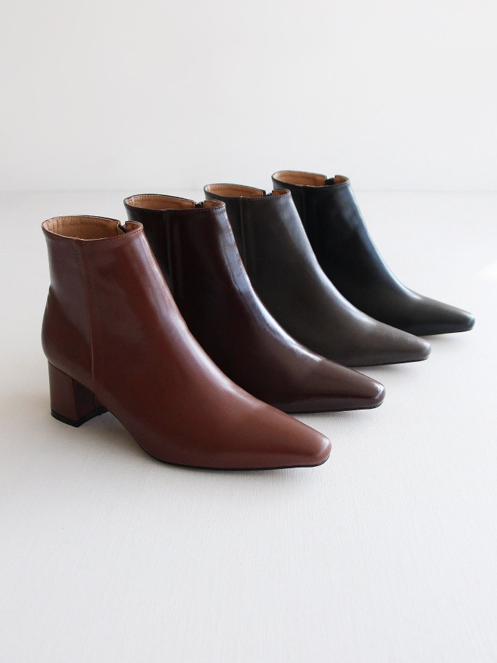 The Bible Bowl Basic Angle Boots 5cm L9016 High qu