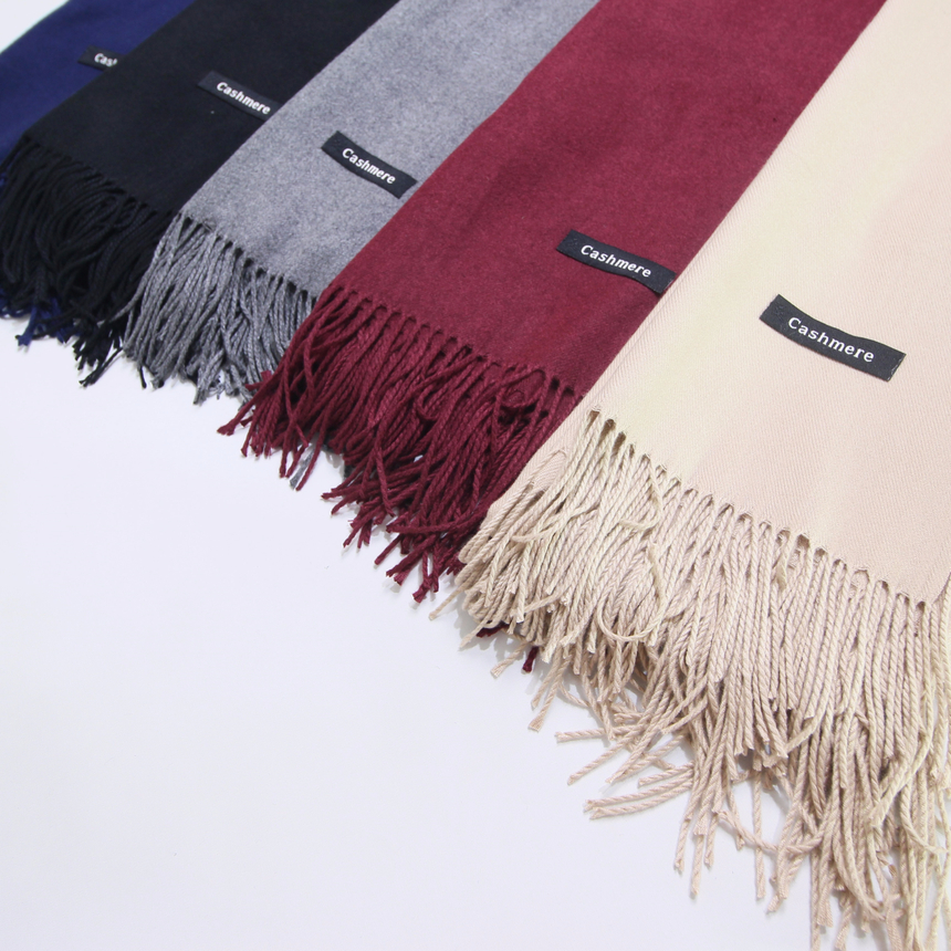 Premium Premium Cashmere Scarf Men's Winter Sha