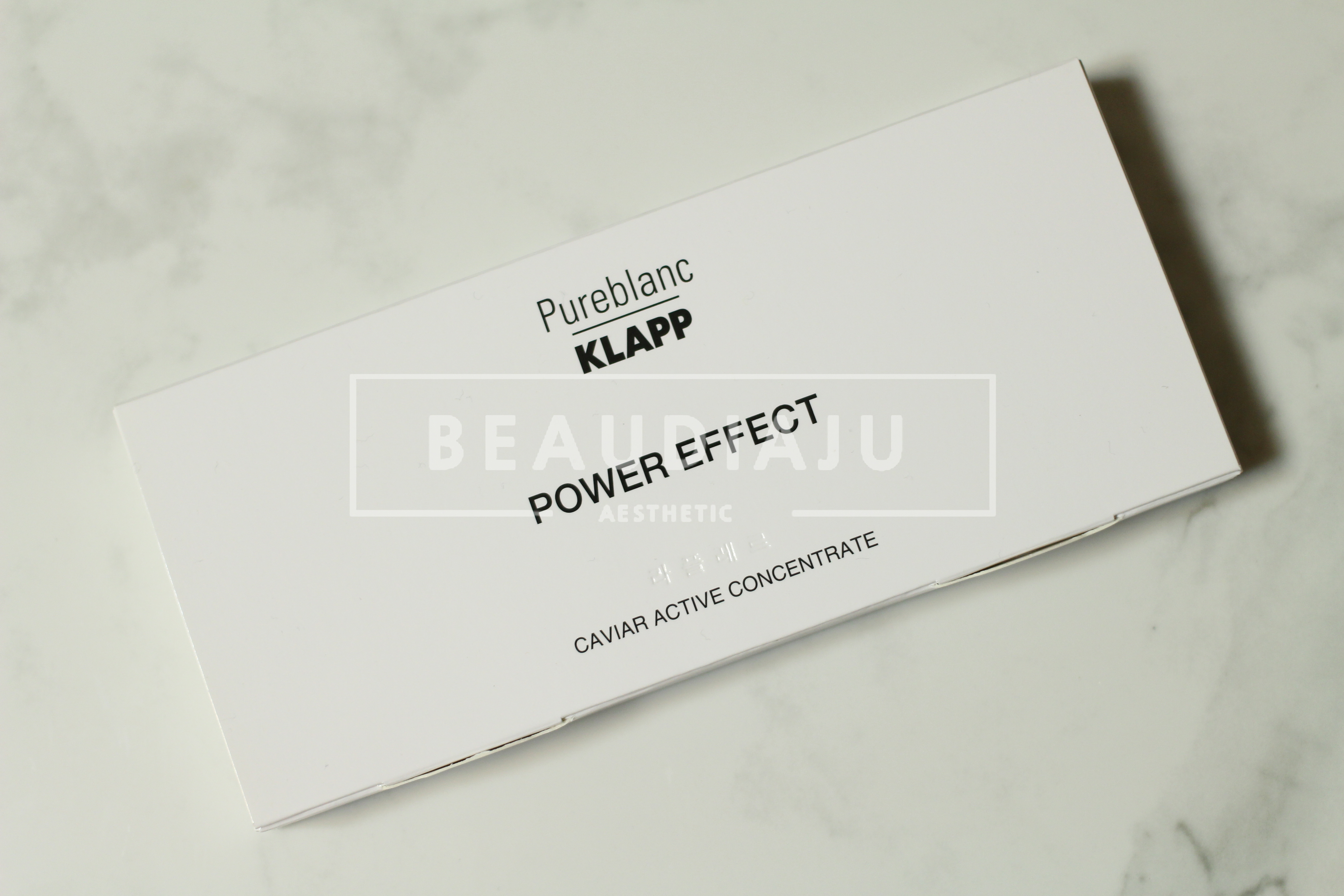 Clamp Power Effect Caviar Ampoules 2ml x 10pcs Aes