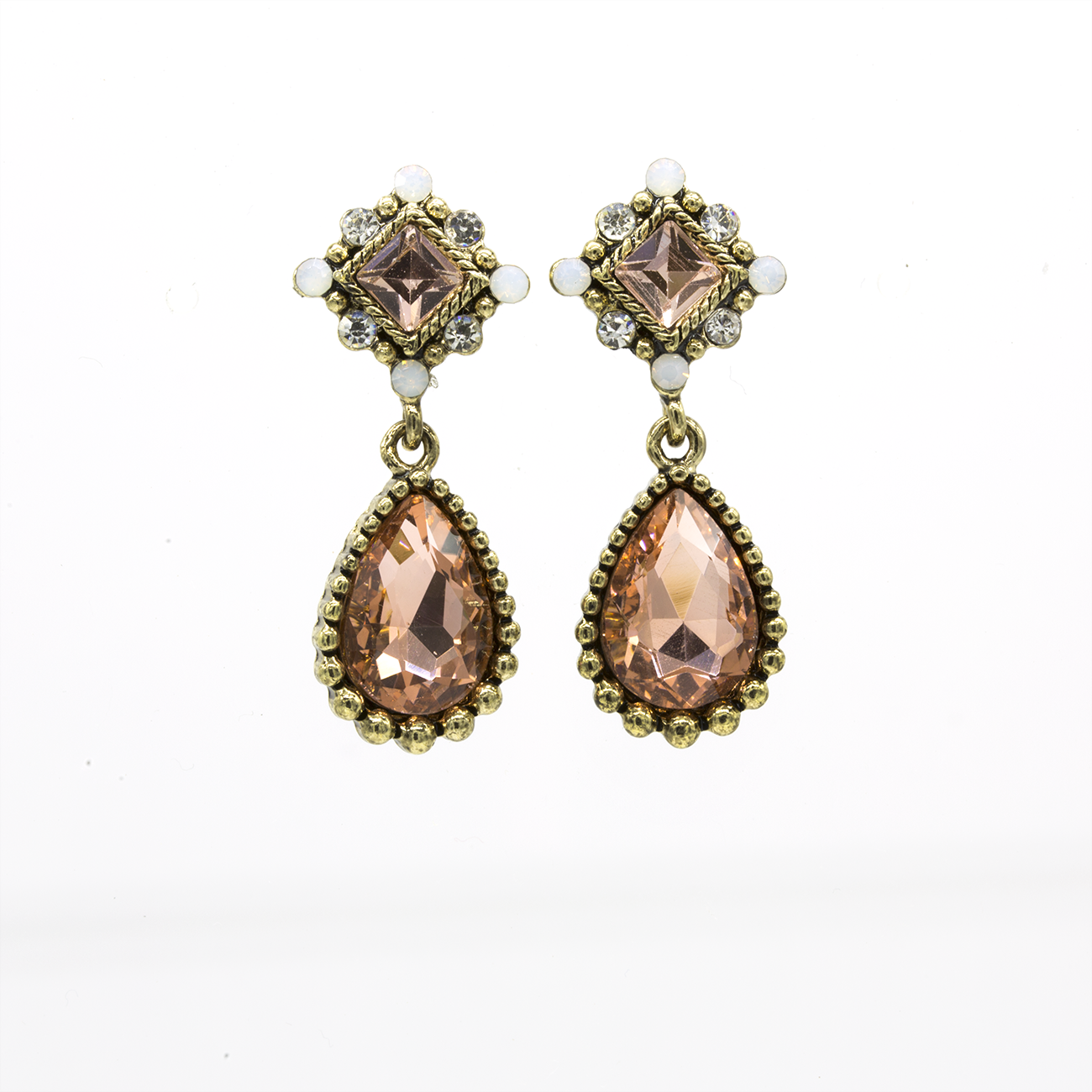 Estee Girl Earrings Pink Lucky Box Antique Feminin