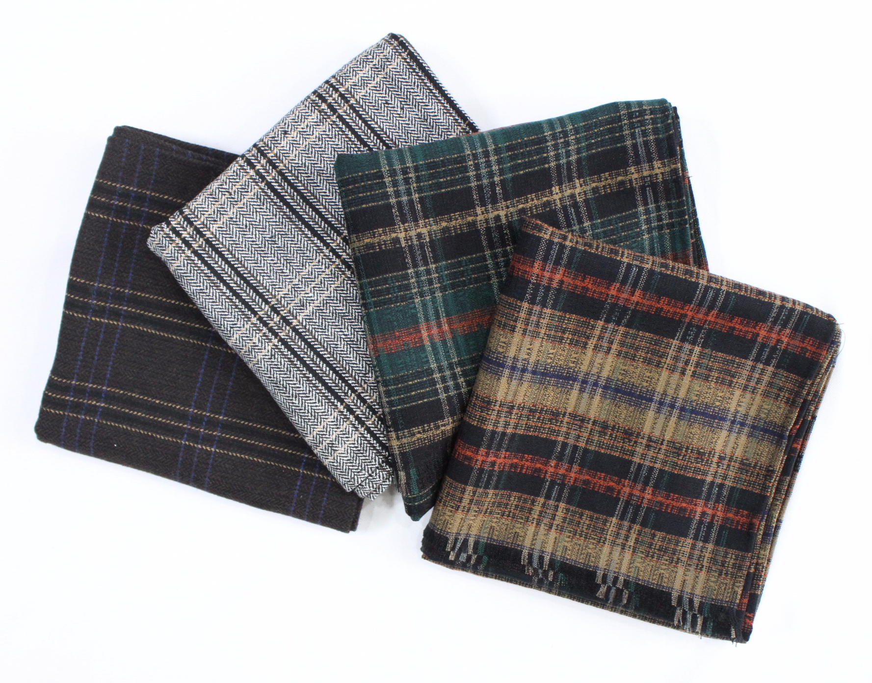Check muffler Autumn winter shawl Daily fashion Ba