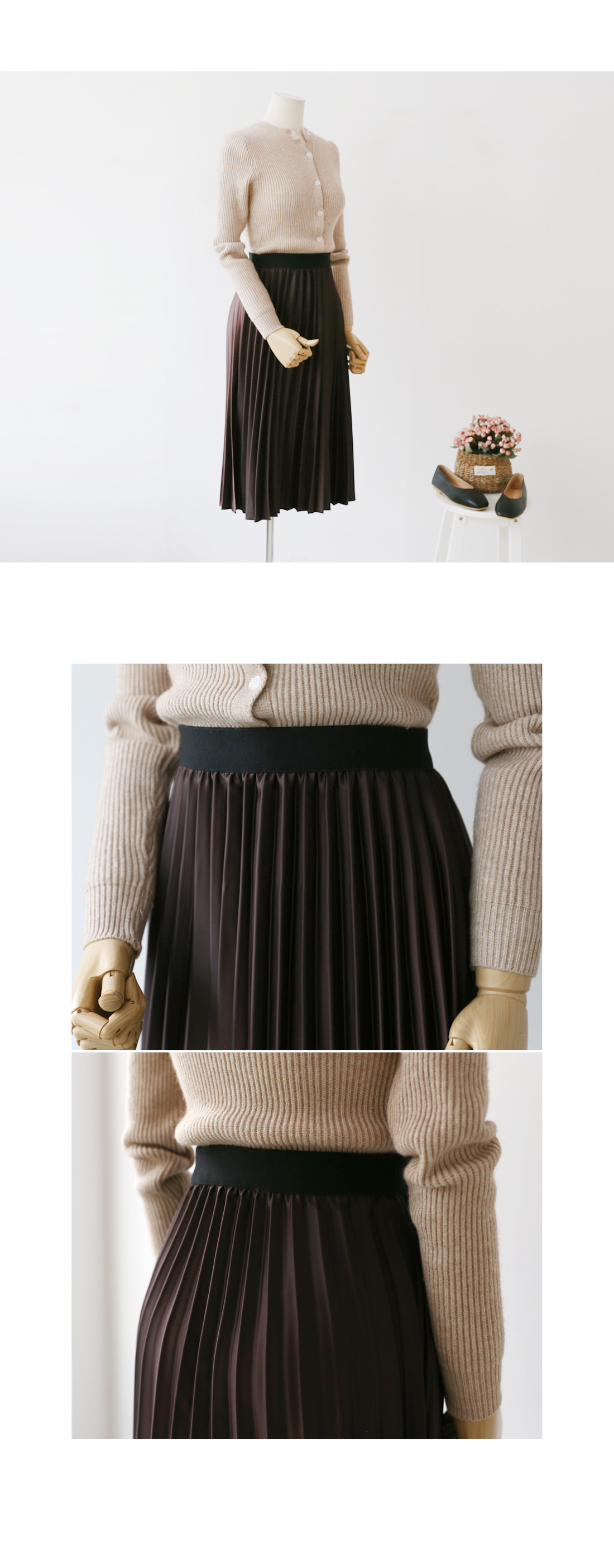 Comfortable luxury in the late 20s long skirt with