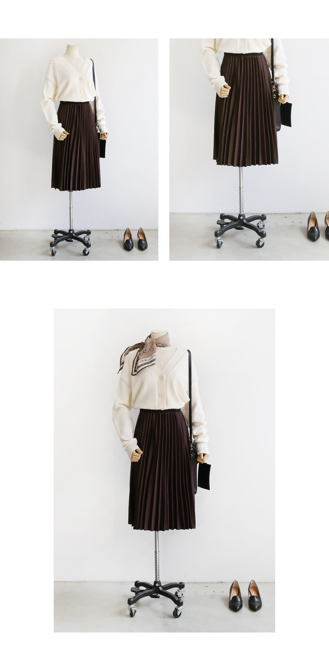 Comfortable luxury in the late 20s long skirt with