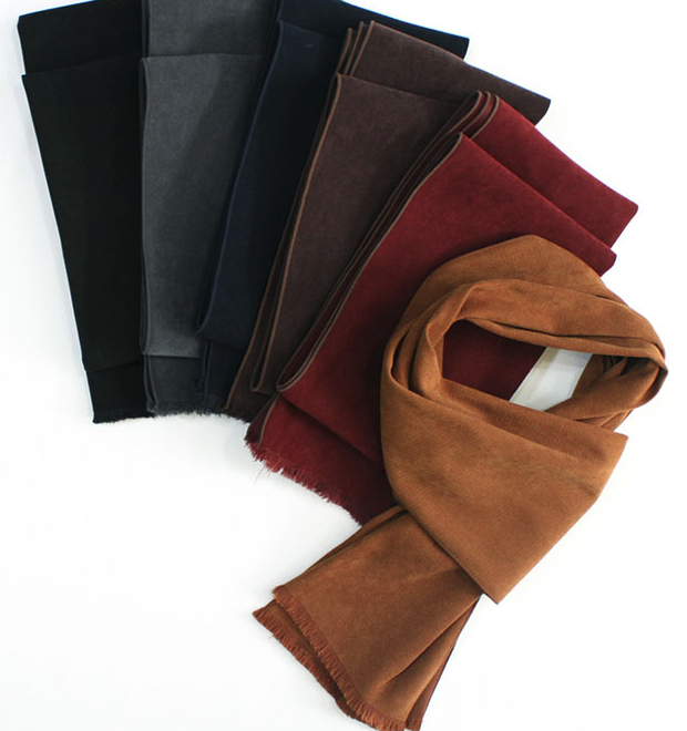 Unisex muffler Autumn winter shawl Man male Couple