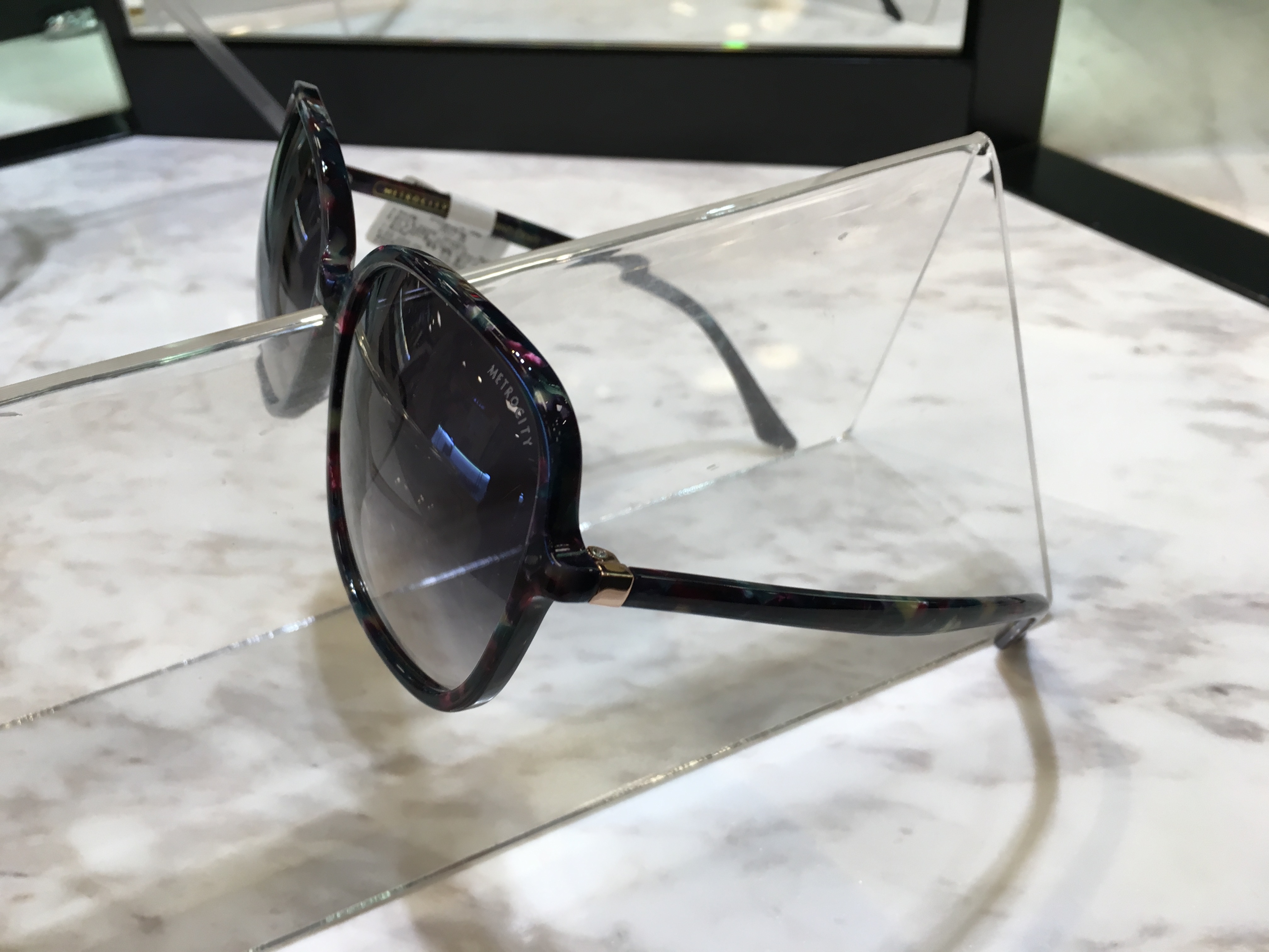 Metro City Sunglasses mf1762bl Unique Vintage Styl