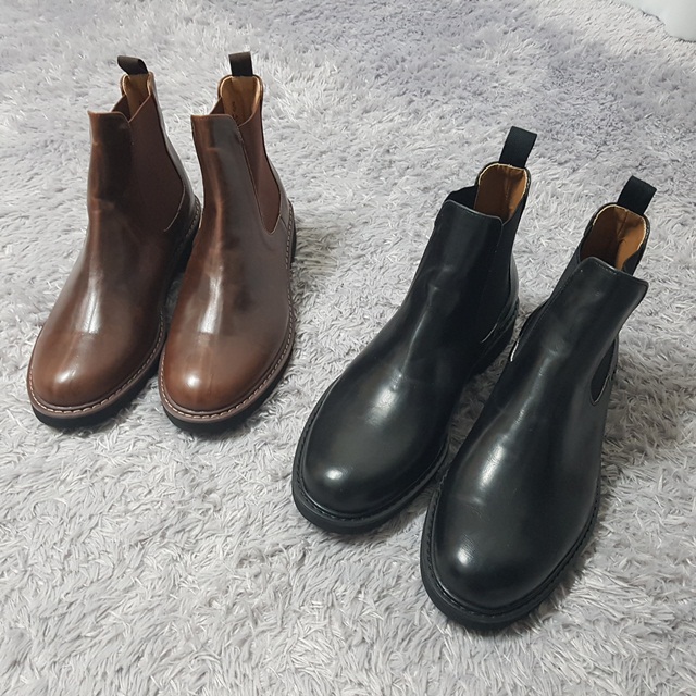 Chelsea boots 2color Paddock Clipper Men's boyf