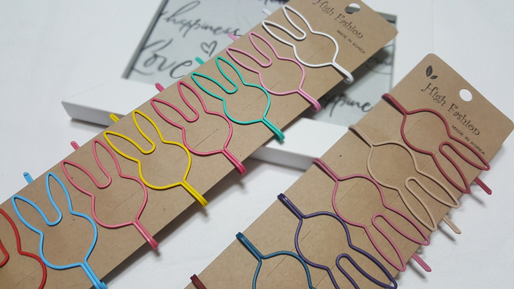 Hair Accessories Matte color tick pins set point p